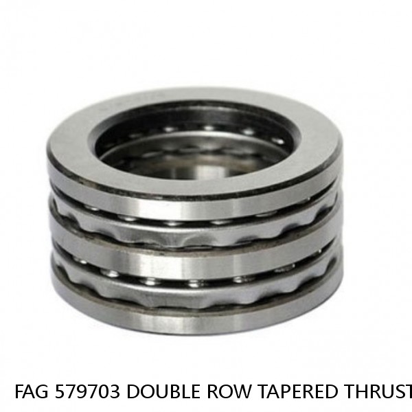FAG 579703 DOUBLE ROW TAPERED THRUST ROLLER BEARINGS