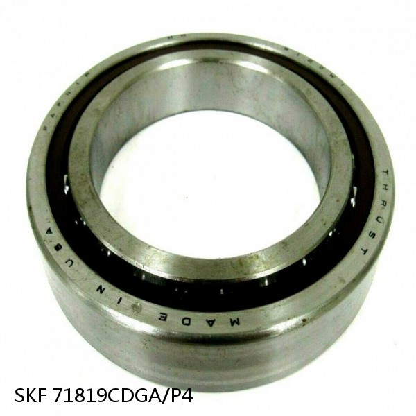 71819CDGA/P4 SKF Super Precision,Super Precision Bearings,Super Precision Angular Contact,71800 Series,15 Degree Contact Angle