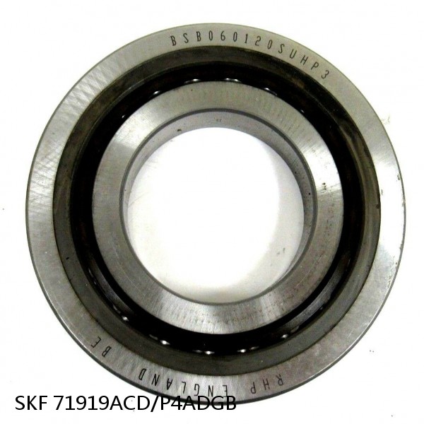 71919ACD/P4ADGB SKF Super Precision,Super Precision Bearings,Super Precision Angular Contact,71900 Series,25 Degree Contact Angle