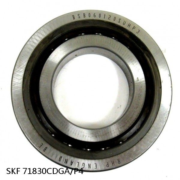 71830CDGA/P4 SKF Super Precision,Super Precision Bearings,Super Precision Angular Contact,71800 Series,15 Degree Contact Angle
